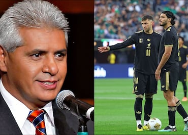 Luis Flores exige ayuda para Raúl Jiménez y Santi Giménez: "Es hora de que les den armas"