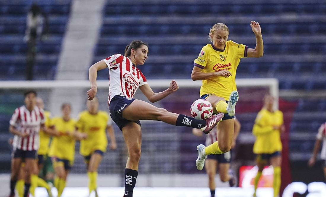 La Liguilla Femenil del Apertura 2024 tendrá el Clásico Nacional. Foto: Imago7.
