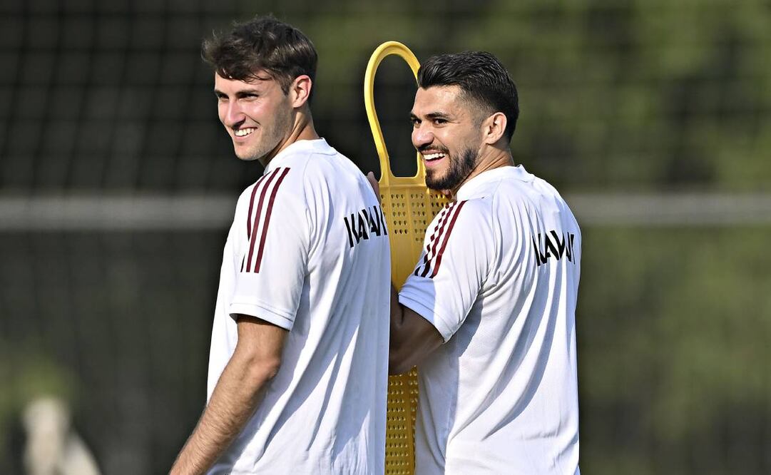 Henry Martín le ganó la carrera por la titularidad a Santiago Giménez en la Selección Mexicana. Foto: Imago7