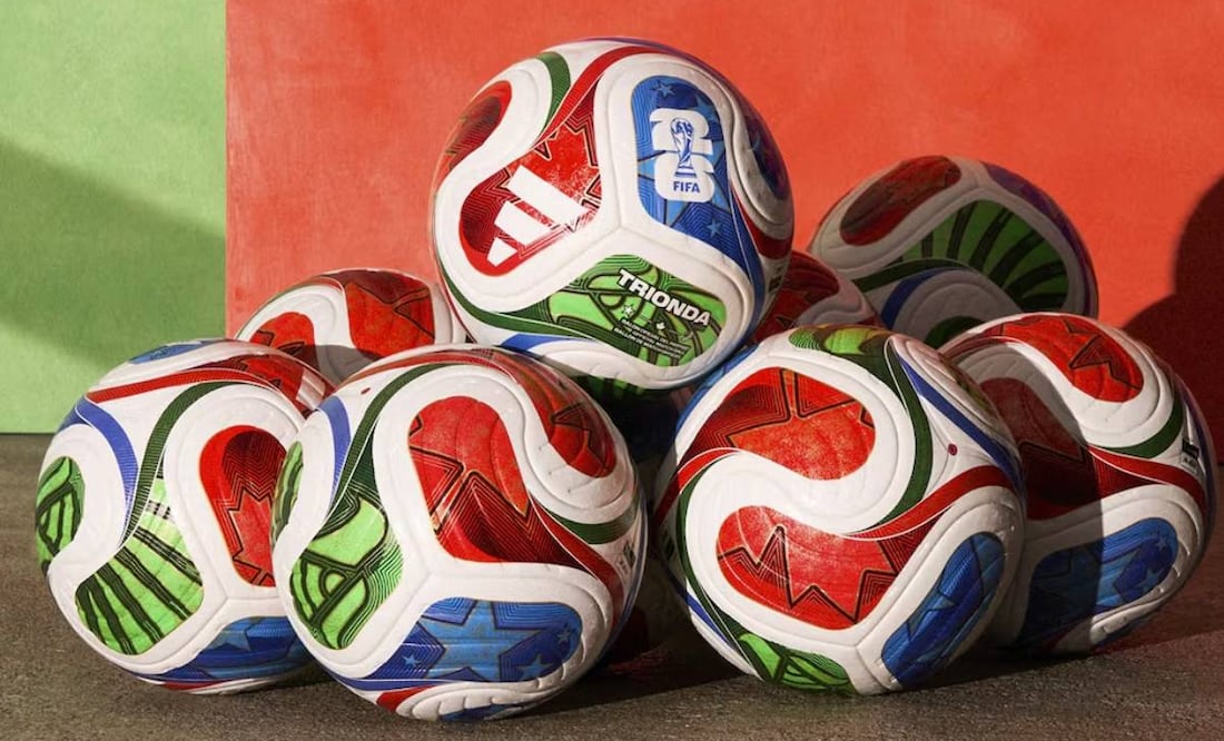 Trionda es el balón que se usará en el Mundial 2026. Foto: Especial