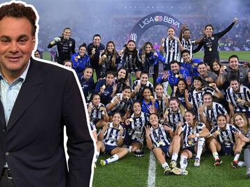 David Faitelson recibió insultos por no saber cuántos títulos tenía Rayadas: "Cuarto, don pend..."