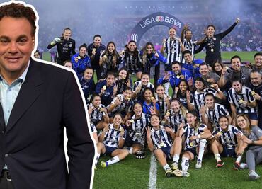 David Faitelson recibió insultos por no saber cuántos títulos tenía Rayadas: "Cuarto, don pend..."