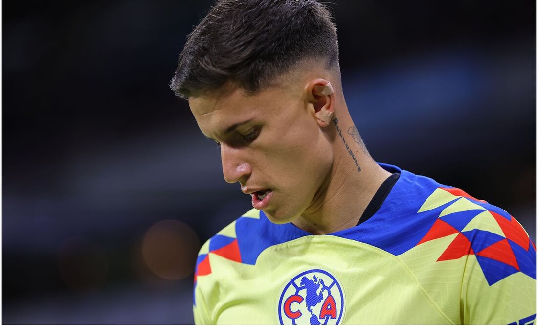 Brian Rodríguez cabizbajo con América / FOTO: Imago7