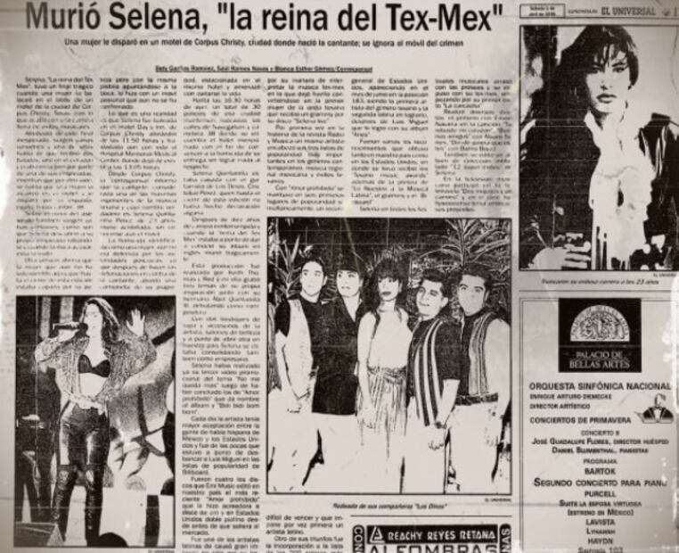 10 datos del inesperado e inexplicable asesinato de Selena