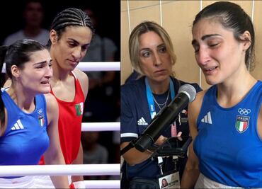 "Nunca me habían golpeado tan fuerte", dijo la boxeadora italiana que cayó ante la argelina cuyo género está en duda