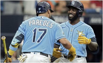 Randy Arozarena e Isaac Paredes firmaron contratos millonarios con los Rays de Tampa Bay