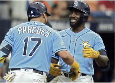 Randy Arozarena e Isaac Paredes firmaron contratos millonarios con los Rays de Tampa Bay