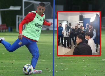 Chivas 'reveló' video del momento de la explosión que provocó el Piojo Alvarado en Verde Valle