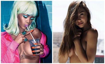 10 desnudos de famosas que burlaron la censura de Instagram 