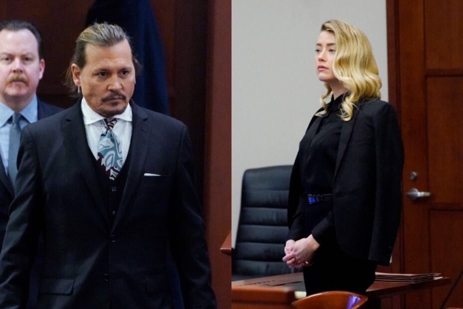Johnny Depp, Amber Heard y las teorías sobre sus outfits en el juicio