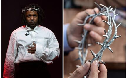 5 datos de Kendrick Lamar y su corona de espinas hecha de diamantes por Tiffany