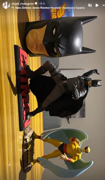 Malagón es un gran seguidor de DC Cómics.  Foto: angel_malagonv.