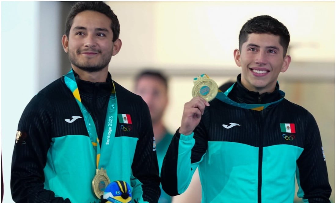 Los clavadistas Kevin Berlín y Randal Willars conquistaron el oro en Plataforma 10 metros sincronizados - COM