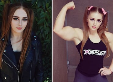 Julia Vins es conocida como la hermosa “Barbie rusa musculosa”