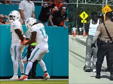 ¡Chico malo! Tyreek Hill se burló de su arresto con un festejo polémico en la victoria vs Jaguars