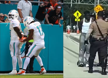 ¡Chico malo! Tyreek Hill se burló de su arresto con un festejo polémico en la victoria vs Jaguars