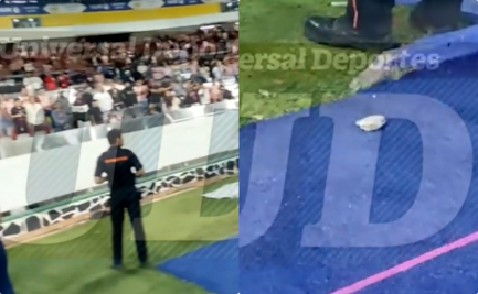 Los Chivahermanos lo vuelven a hacer; lanzan otro objeto al campo tras derrota del Guadalajara
