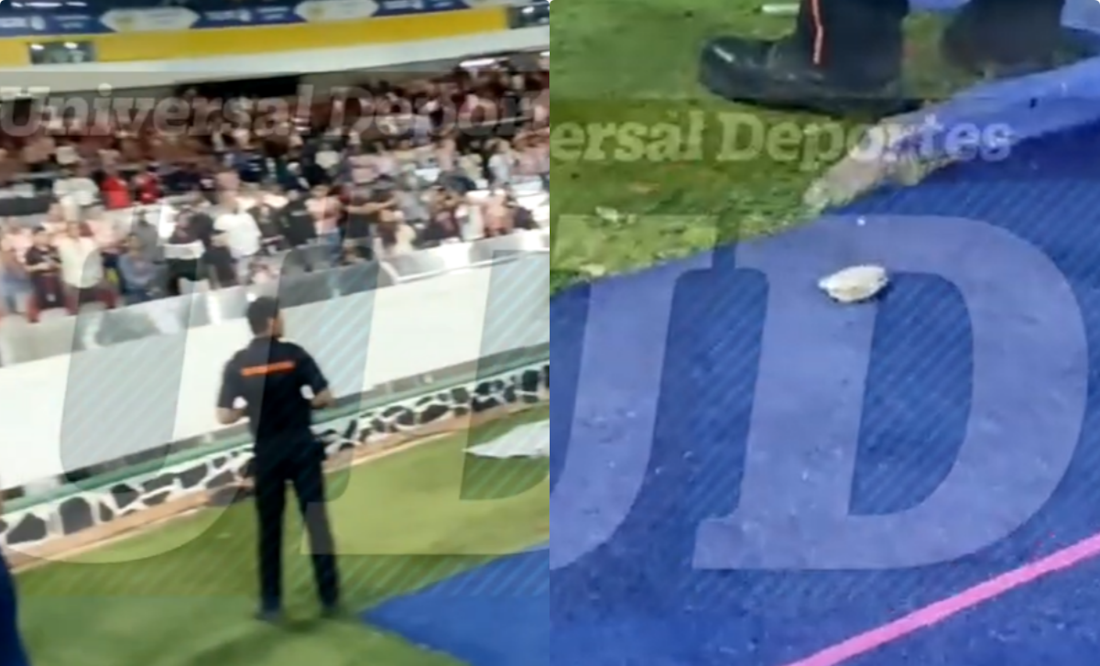 Aficionado lanza un pedazo de concreto a los futbolistas de Chivas; así se vivió la agresión en el Estadio Jalisco - Foto: Especial