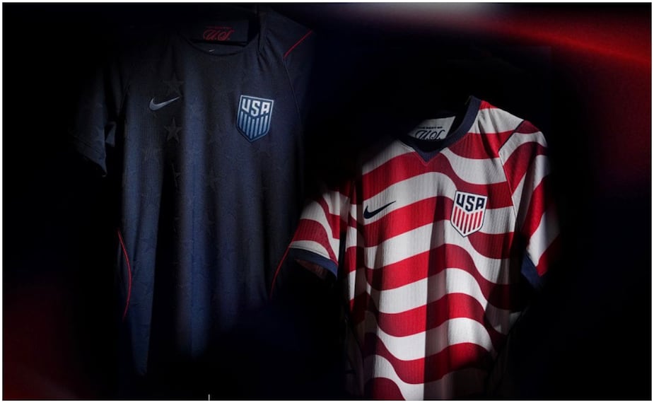 Uniforme de Estados Unidos Foto: @ussoccer