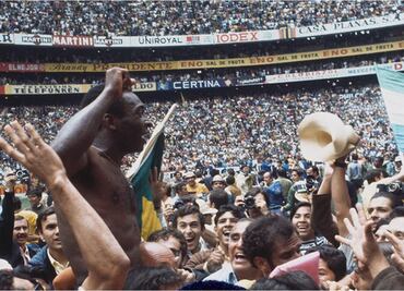 México 1970: El Mundial a todo color que conquistó Brasil; Pelé fue la gran figura