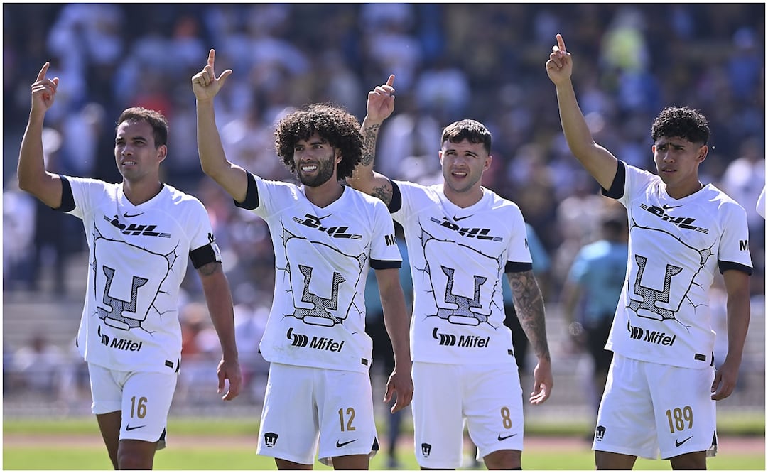 Jugadores de Pumas en CU a las 12:00 / FOTO: Imago7