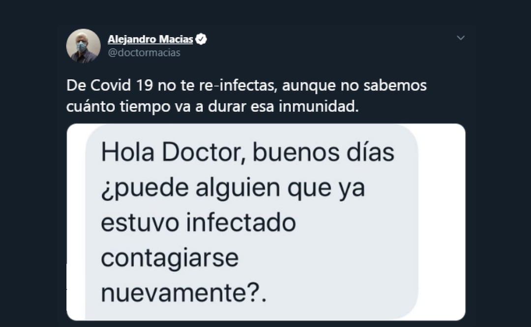 Foto: Twitter @doctormacias