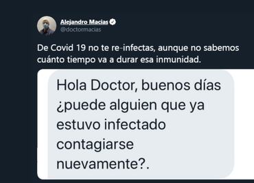 10 respuestas directas del Dr. Alejandro Macías a dudas sobre Covid-19