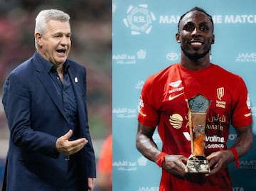 Javier Aguirre mandó un mensaje a Julián Quiñones: "Nadie ve la Liga árabe"