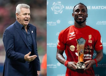 Javier Aguirre mandó un mensaje a Julián Quiñones: "Nadie ve la Liga árabe"