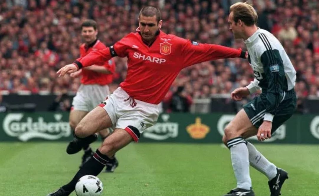 Éric Cantona, figura del Manchester United, nunca pudo jugar un Mundial con Francia. Foto: Agencias