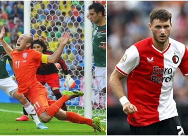 ¿Se cayó un ídolo? Santiago Giménez asegura que 'sí era penal' sobre Robben en Brasil 2014