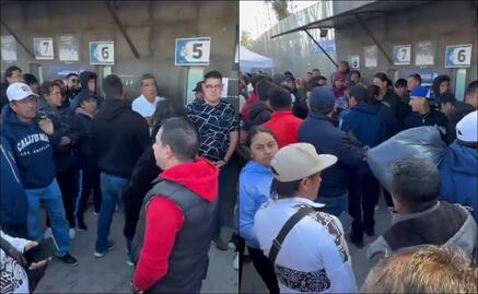 Aficionados del América acampan en el Estadio Cuauhtémoc sin saber que la venta de boletos sería en línea