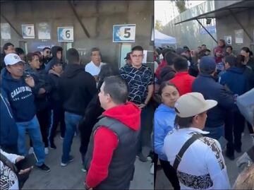 Aficionados del América acampan en el Estadio Cuauhtémoc sin saber que la venta de boletos sería en línea