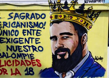 La Monumental 16, barra del América, presume mural dedicado a Álvaro Morales