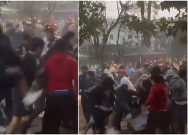 ¡Se desató la violencia en Guatemala! Aficionados de Rayados y Comunicaciones pelearon de forma brutal