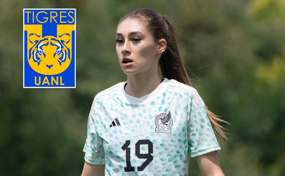 Tatian Flores con la Selección Mexicana Sub-20 / FOTO: Instagram @9tatianaflores