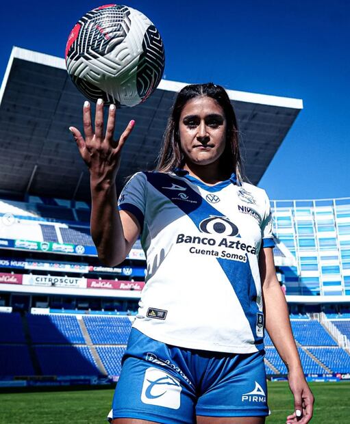 Lucía Yañez. FOTO: @clubpueblafem