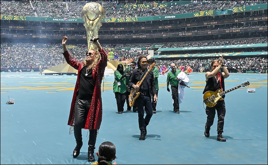 Maná será protagonista en el último partido del Mundial en CDMX; habrá show de medio tiempo. FOTO: Imago7