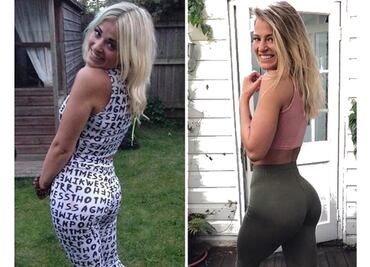 10 increíbles transformaciones de glúteos en chicas