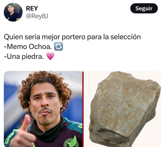 Memes Selección Mexicana y Guillermo Ochoa