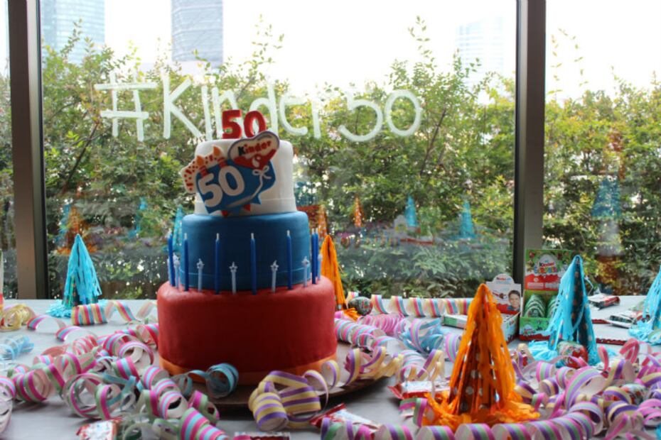 Kinder, 50 años de hacer felices a los niños... y no tan niños