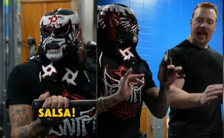 Penta Zero Miedo muestra sus mejores pasos de baile y le enseña a bailar a Sheamus