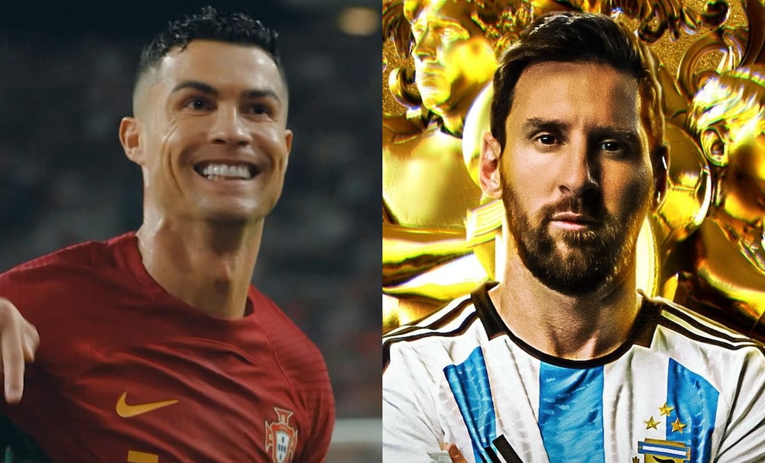 Cristiano Ronaldo y Lionel Messi. Fuente: Producción De10