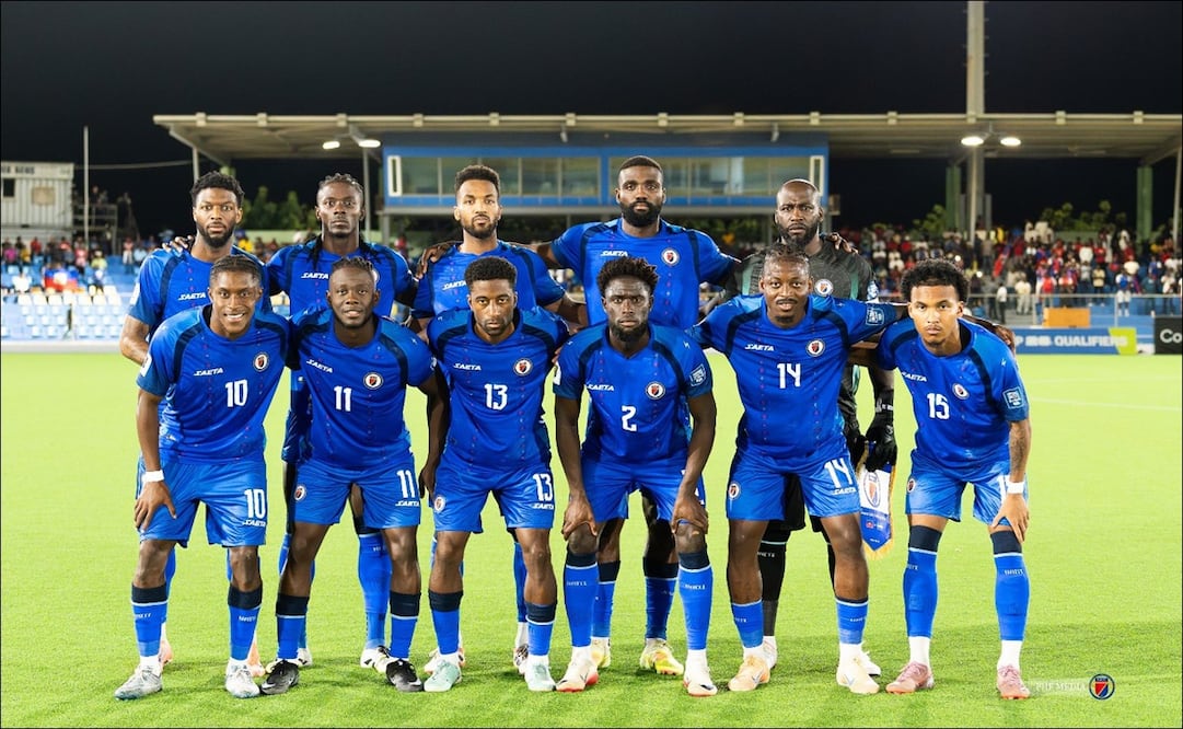 La selección de Haití logró su pase al próximo Mundial de 2026. FOTO: Federación Haitiana de Futbol Facebook