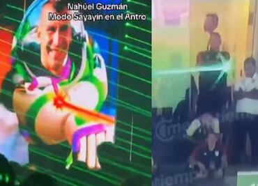 Club nocturno usa a Nahuel Guzmán para show de luces, burlándose de lo que pasó en el Clásico Regio