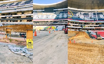 Aficionados se preocupan por lo lenta que va la remodelación del Estadio Azteca para el Mundial