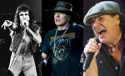 Han sido 5 los vocalistas que han pasado por AC/DC