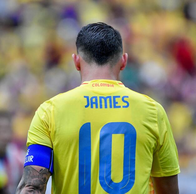 James Rodríguez. Fuente: Instagram @jamesrodriguez10