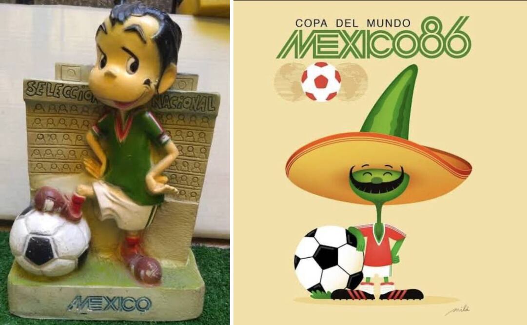 Cantinflas sería la mascota oficial de México 86, pero días después fue sorpresivamente sustituido por Pique. Foto: Especial
