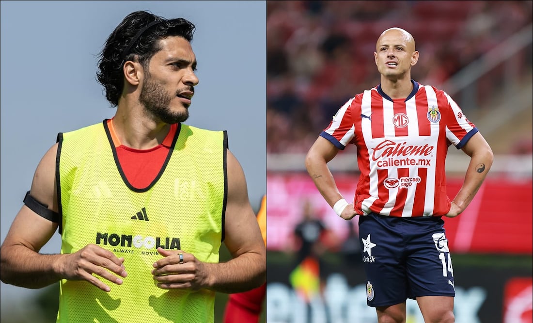 Raúl Jiménez y Javier Hernández. FOTOS: @raulalonsojimenez9 / Imago7